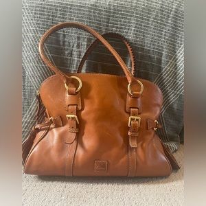 Dooney and Bourke brown leather bag!
